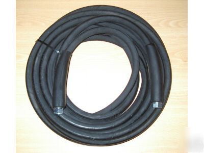 15MTR 2 wire heavy duty pressure washer hose bsp ends 