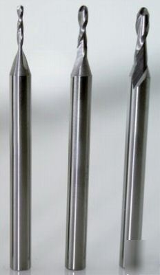 Ball nose end mills 2 flutes center cutting cnc-milling