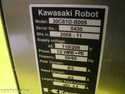 Kawasaki robot controller 30C61D-B005