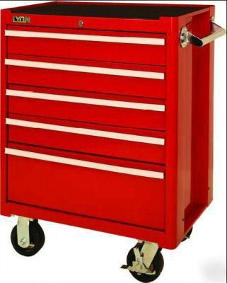 Lyon 5 drawer mechanic roller cabinet