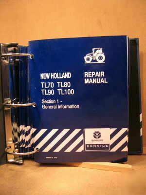 New ford holland repair manual TL70 TL80 TL90 TL100 tra