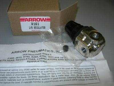 New in box arrow R161 regulator w/instructions 