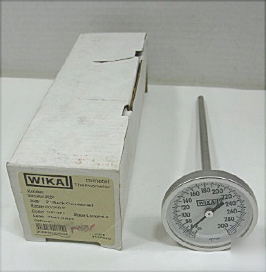 New wika bi metal thermometer 2