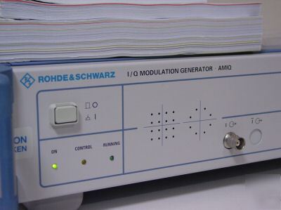 Rohde&schwarz amiq-3 i/q modulation generator full acc