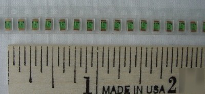 Surface mount leds ~ super green 1206 smt led (50)