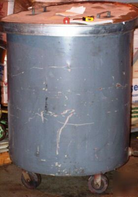 200 gallon carbon steel mixing tanks