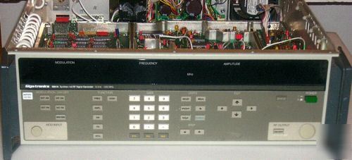 Gigatronics 6061A signal generator passes power up test