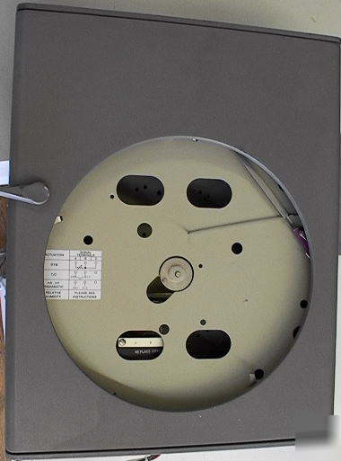 Honeywell Y452X1 circular chart recorder + spare parts