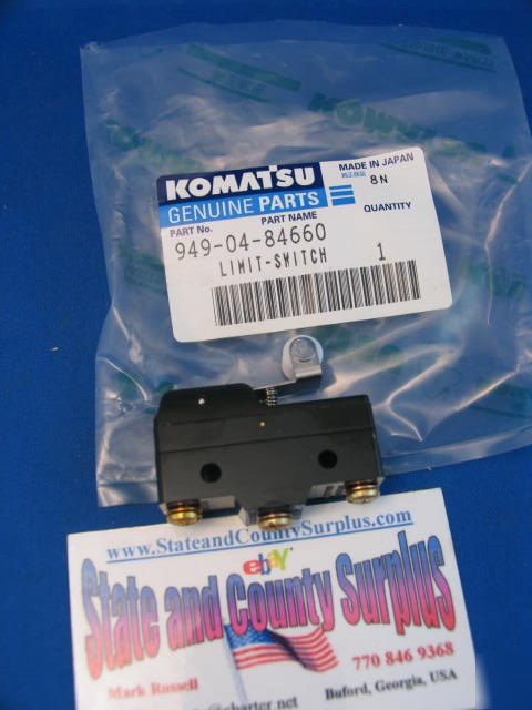 Komatsu part # 049-04-84660 limit switch