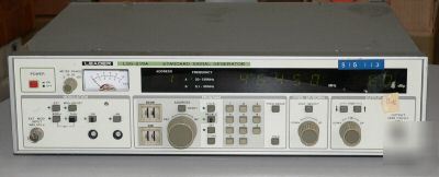 Leader LSG215A rf signal generator 0.1 - 30/30-125 mhz
