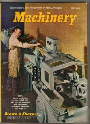 Machinery (may 1961) magazine of metal engineering