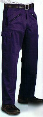 Mens portwest action trousers work wear uniform 36 reg