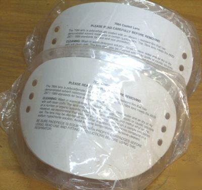 New 8PC lot 3M 7800 7800S full mask respirator & parts 