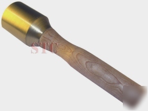 New professional brass head 12 oz. carver's mallet tool 