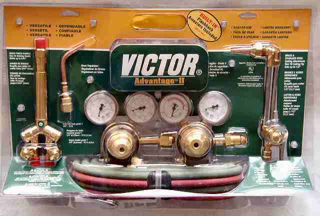 New victor advantage ii oxygen-acetylene welding kit