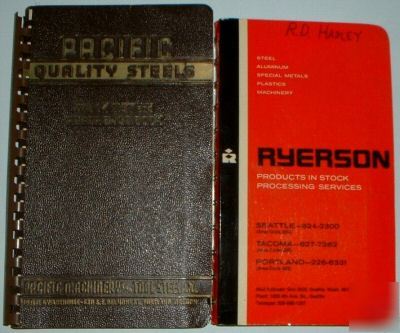 Old metal tooling / stock catalogs 