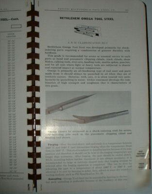 Old metal tooling / stock catalogs 