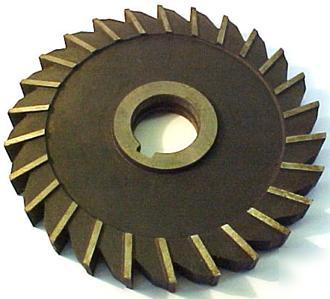 Plain tooth side milling cutter 6