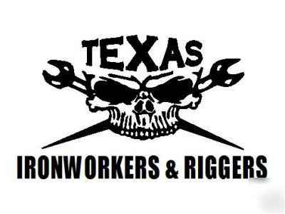 Set of 15 ironworker and rigger t-shirts