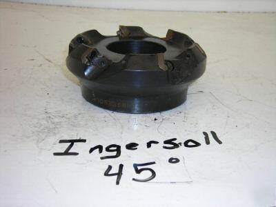 Used ingersoll face mill 5K2H04R01 4.00'' diameter 