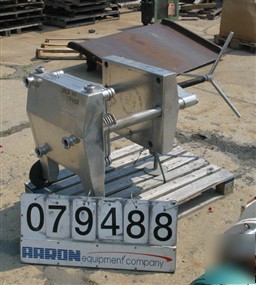 Used: seitz orion filter press, type 15. 316 stainless