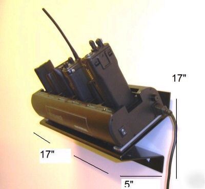 Impact dc 6 bank muc wall mounting bracket
