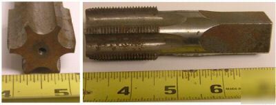 Lot of 3 machine tools - taps 1-5_16 -12TH and 1-1_8 