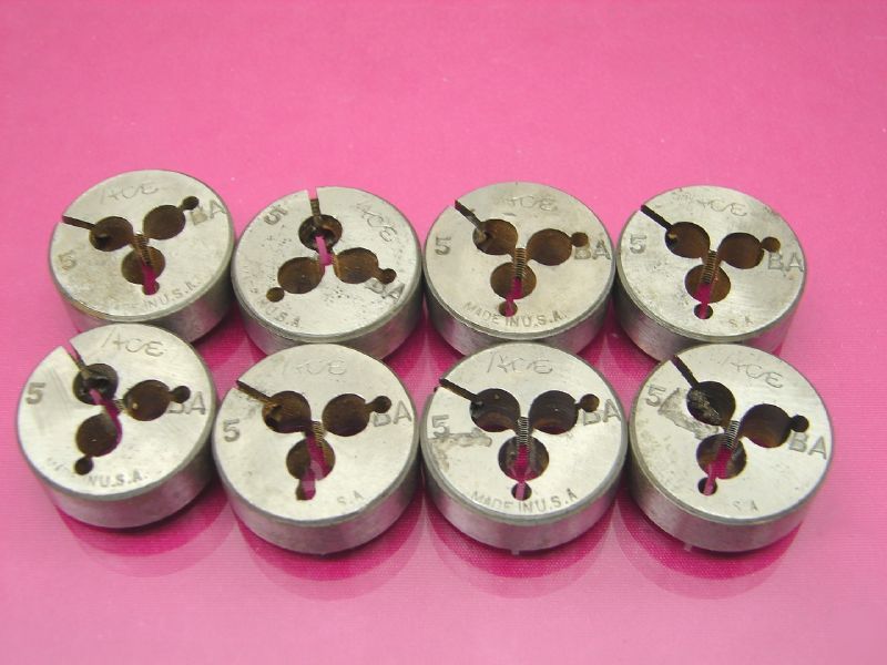 New 8 ace # 5 - ba threading die dies (lot # 1680)