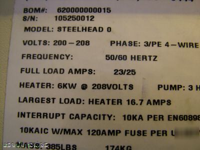 Thermo electron neslab steelhead 0 heat exchanger