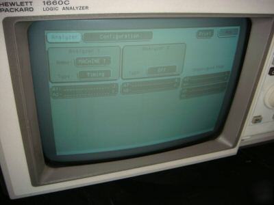 Hp 1660C 500MHZ timing/100MHZ analyzer