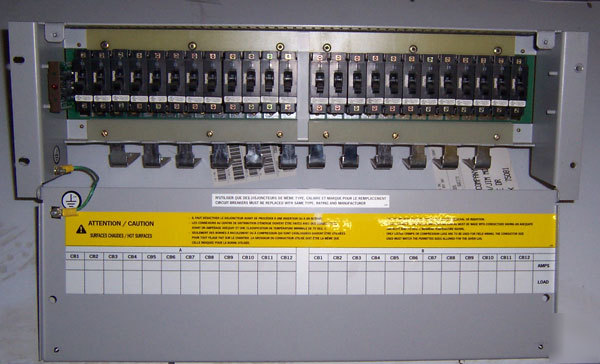 Astec universal breaker distribution panel