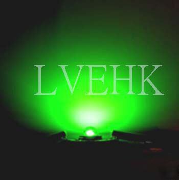 2P x 3W prolight high power star green led with 80LM