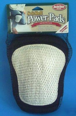 Bucket boss knee shin pads 2 elastic straps 12 pairs