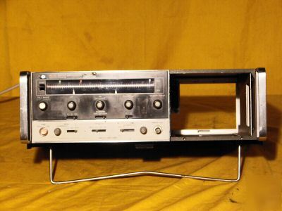 Hp 8620C sweep oscillator mianframe with opt 011
