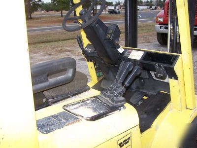 Hyster 6,000 lb cap. diesel solid pneumatic forklift