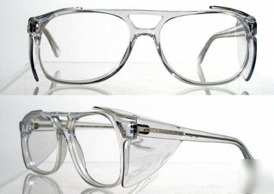 New on guard 043S Z87 clear safety glasses old stock