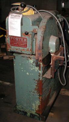 Porter model 43-20J circular stroke saw