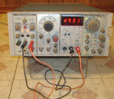 Tektronix ps 503A triple power supply 20VDC plug-in 