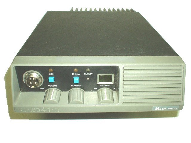 Midland 70-340A vhf mobile radio transceiver for parts