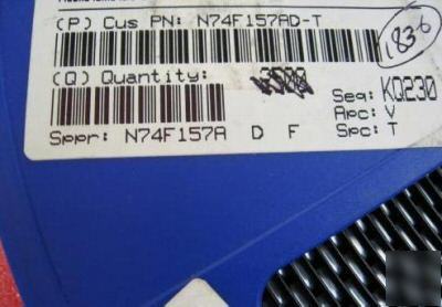 N74F157AD-t, data selector / multiplexer, 1830 each