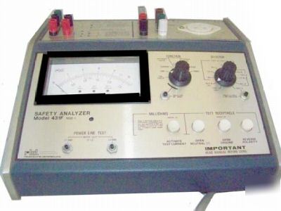 Neurodyne-dempsey safety analyzer model 431F w mod-1