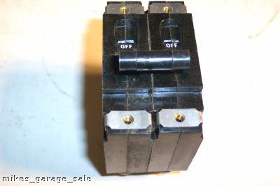 18 amp circuit breakers 2 pc lot nos obo