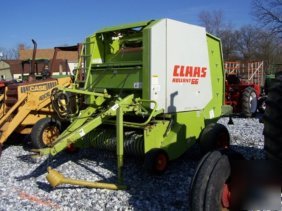 243: claas rollant 66 round baler 5'X4' bale