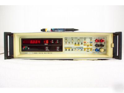 Fluke 8502A 6 digits multimeter opt. 02/03/09A/16