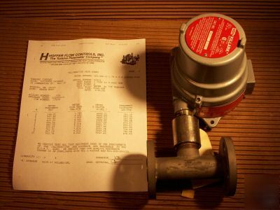 New hoffer haz loc turbine flowmeter 1.75/9.5 gpm N122