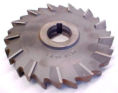 Plain tooth side milling cutter 6