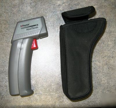 Raytek minitemp mt infrared laser thermometer w/ pouch