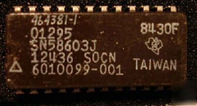 SN58603J texas instruments 4 pieces