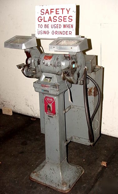 0.5HP pedestal grinder, delta 7