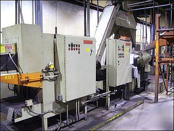 Almco 20 cf. vibratory finishing system & separator